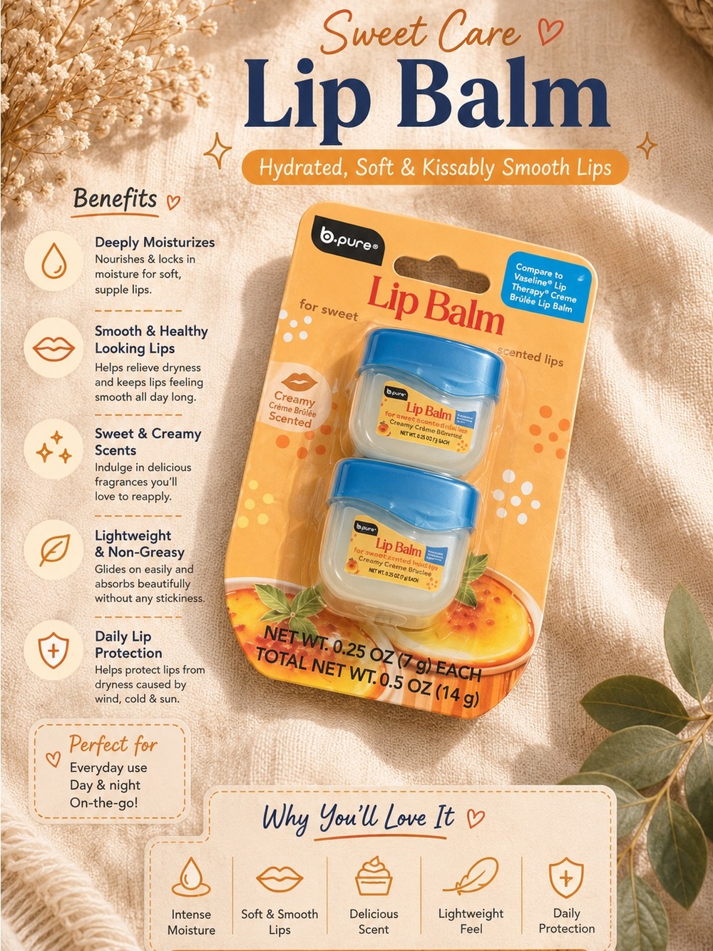 BPure Lip Balm
